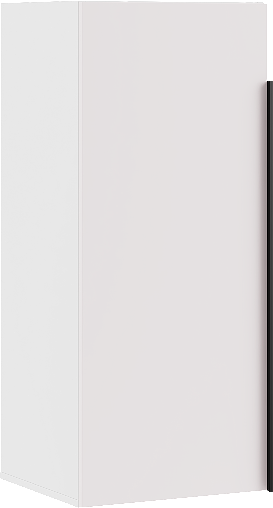 Коллекция Римини Шкаф навесной Белый/Софт Милк (Набор)_